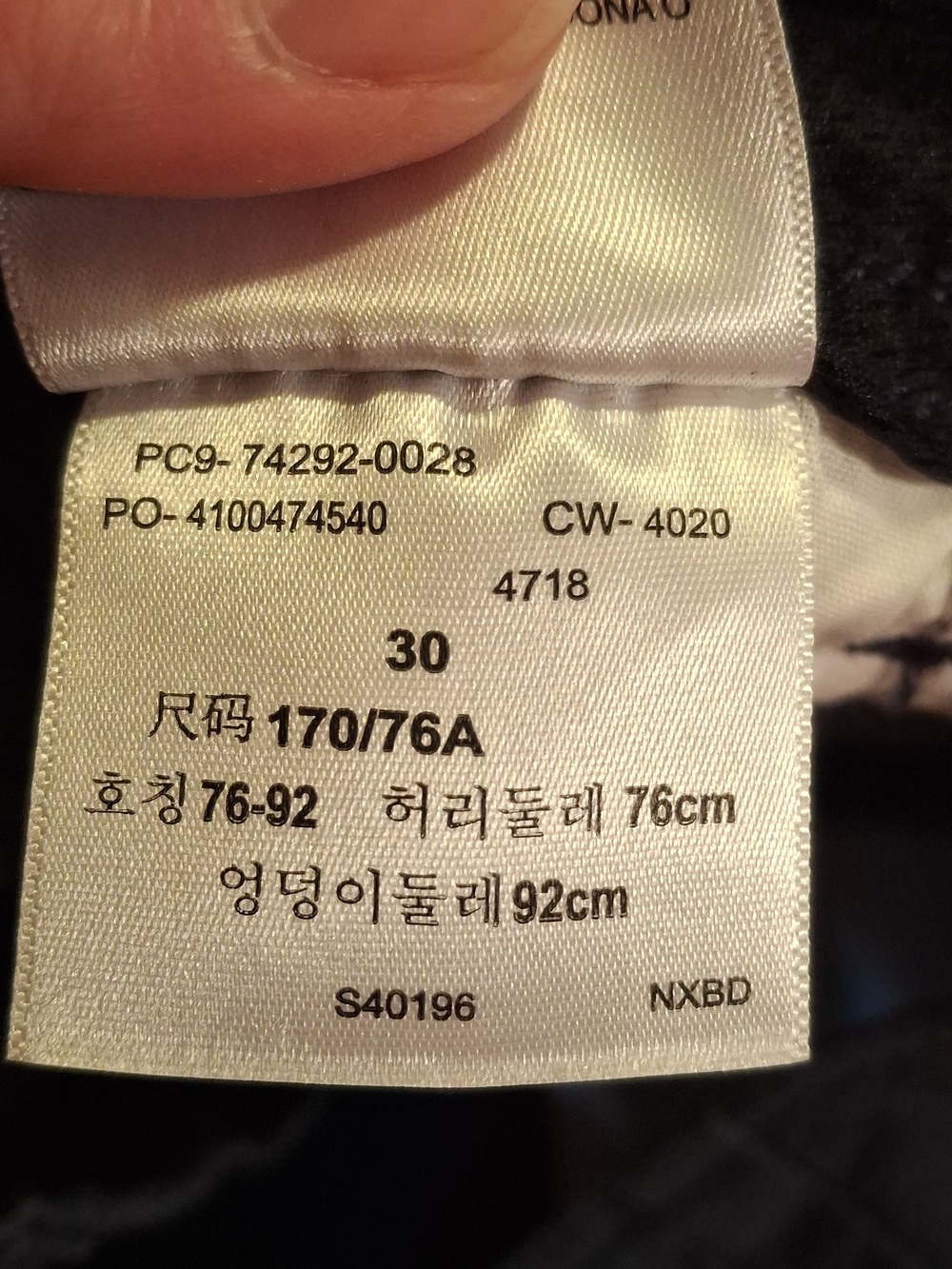 Mens Levi Denizen Blue Cargo Shorts - Picture 3 of 6